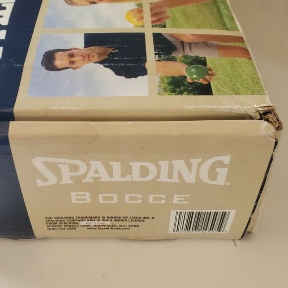 Spalding Games Spalding Bocce Ball Classic Set Lawn Bowling Box